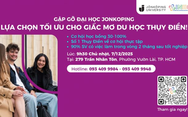 Đại học Jonkoping – Điểm đến du học Thụy Điển lý tưởng